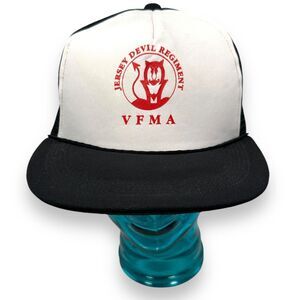Vintage Valley Forge Military Academy SnapBack Hat Jersey‎ Devil Regiment VFMA